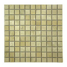 Marble Tile Depot - Crema Marfil 1x1 Mosaic Polished - Mosaic Tile