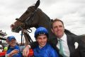 Another winner: William Buik and trainer Charlie Appleby after Francis of Assisi won the Queen Elizabeth Stakes.