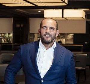 Guillaume Brahimi at the new Bistro Guillaume in Sydney.