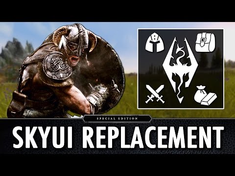 Skyrim Special Edition: SkyUI Replacement