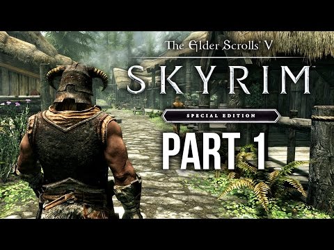 SKYRIM SPECIAL EDITION Gameplay Walkthrough Part 1 - INTRO (SKYRIM Remastered)