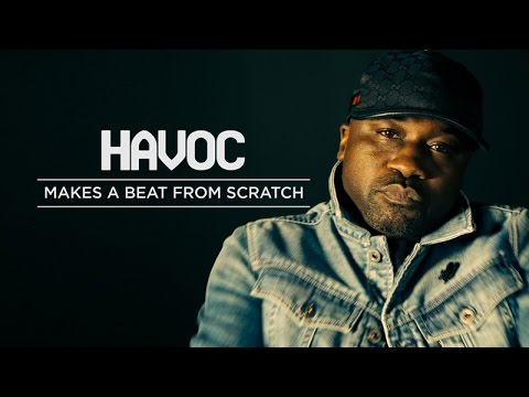 Havoc Makes A Beat From Scratch At HNHH Studio