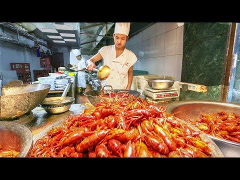 Chinese Street Food Tour in Shanghai, China | Street Food in China BEST Seafood