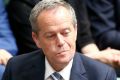 Opposition Leader Bill Shorten during question time on Wednesday as the US election results rolled in.