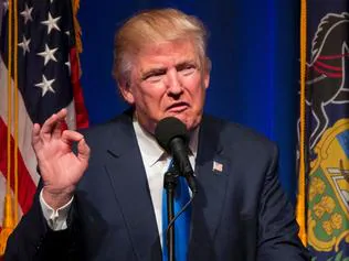 Donald Trump Campaigns In Scranton