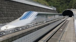 If the stars, dollars and pollies align, Japan Rail Central's magnetic-levitation train could soon be zooming between ...
