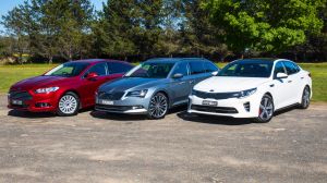 Last year's Best Family Car champion, the Ford Mondeo, faces stiff competition from the new Skoda Superb and Kia Optima.