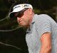 NATADOLA, FIJI - OCTOBER 07: Robert Allenby of Australia chips during day two of the 2016 Fiji International at Natadola ...