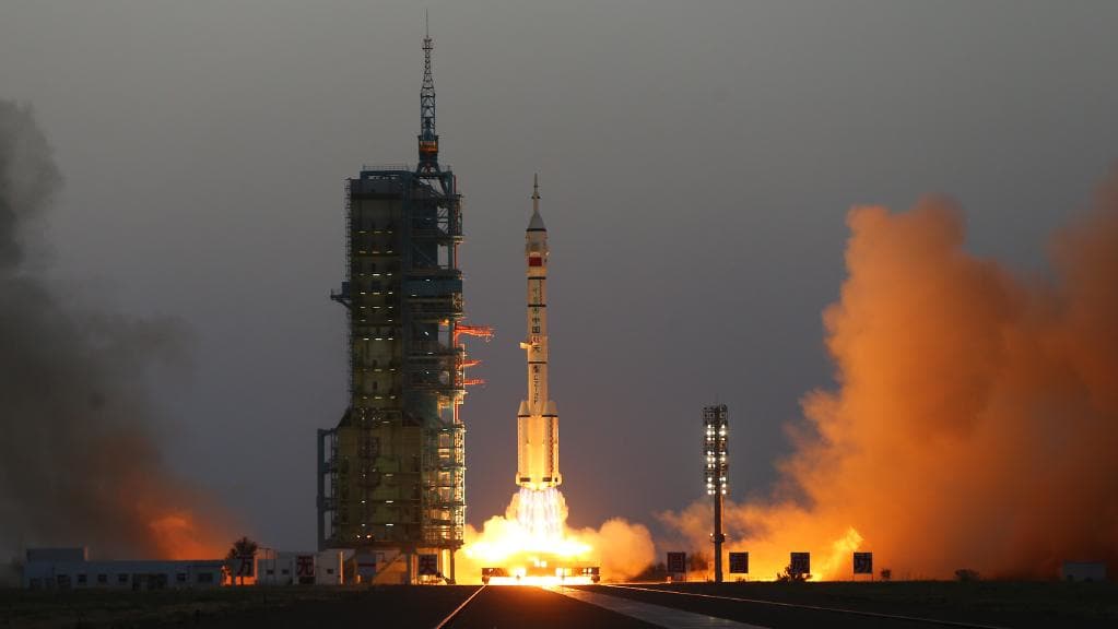 China has taken a big step in its mission to build its own space station. Picture: Li Jin