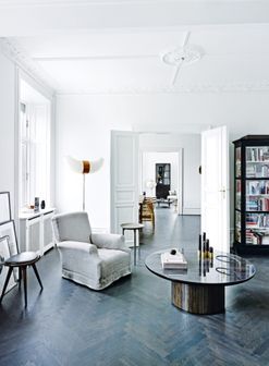 House tour: a spacious 19th-century apartment gets a cool Nordic makeover