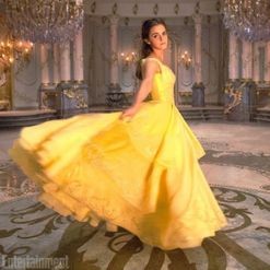 Beauty and the Beast: See Emma Watson as Belle in that yellow dress