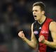 Orazio Fantasia was a bright spark for the Bombers kicking four goals in front of a sparse crowd.