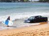 Nissan ute ‘washes up’ on beach