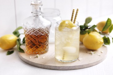 Scotch and lemonade