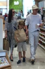 12 July 2016: Brad and Angelina were spotted in public for the last time during a trip to the pharmacy on twins’ Vivienne and Knox’s birthday. Picture: Xposure/BackGrid