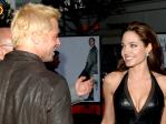 Fast forward to June 2005 at the Mr and Mrs Smith Los Angeles premiere. This was as close as the couple got on the red carpet, most other frames were solo or with crew standing between them. Picture: Lester Cohen/WireImage