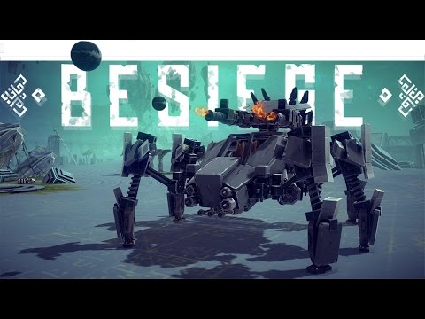 Besiege Best Creations - Walker Mech Tank, Compound Bow, T.A.B.S. & More- Besiege Gameplay Highlight