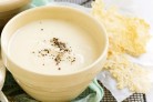 Creamy cauliflower and potato soup...