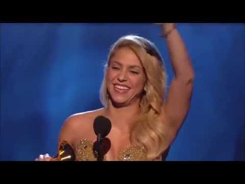 The Hot Shakira Wins Grammy Award 2015