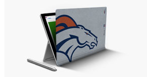 Surface Pro 4 with NFL Type Cover