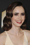 Lily Collins mit Long Bob 