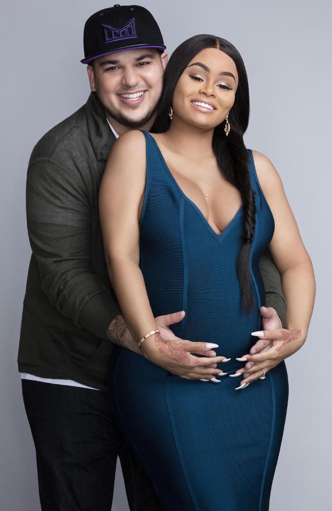 Rob Kardashian and Blac Chyna. Picture: Tommy Garcia/E! Entertainment/NBCU Photo Bank/Getty Images