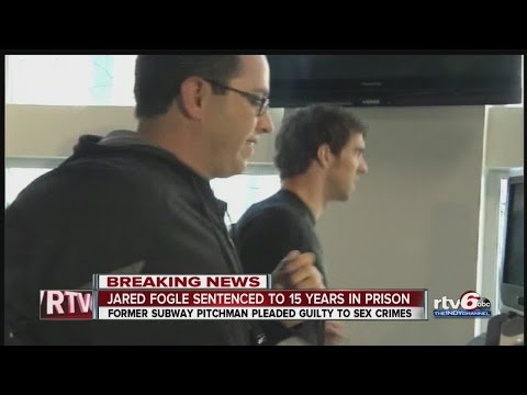 Jared Fogle sentenced to 15.6 years in prison