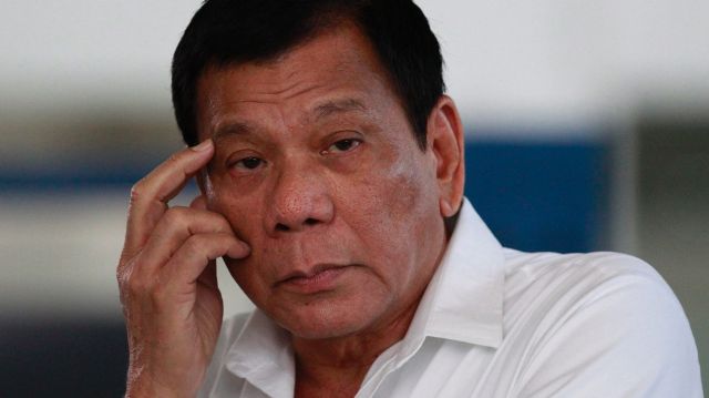 Philippine President Rodrigo Duterte.