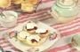 Emma Dean's Scones with Jame and Cream. 