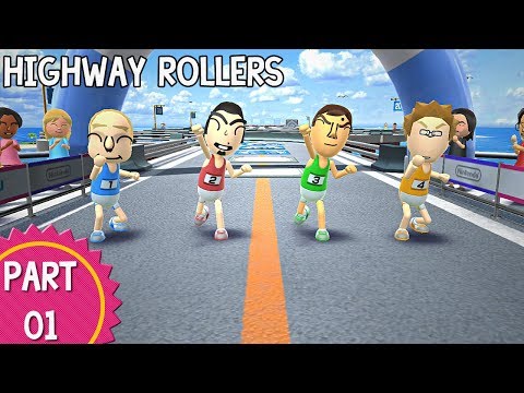 Wii Party U - Episode 01: Highway Rollers (Part 1/2)