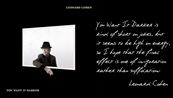 „Today is the official release date of Leonard Cohen's You Want It Darker. And, Leonard's own take on its hoped-for "final effect" is a fitting way to launch the album. 

Download: http://smarturl.it/YWIDalbumDL
Stream: http://smarturl.it/YWIDalbumSTR

Posted by Allan Showalter”