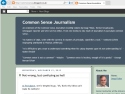 Small Screenshot picture of Common sense journalism