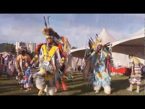 Squamish Nation Pow Wow 2011 FULL REGALIA First Nations Native Dance in Vancouver