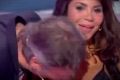 Soraya was kissed on the breast on French live television, prompting over 250 complaints.