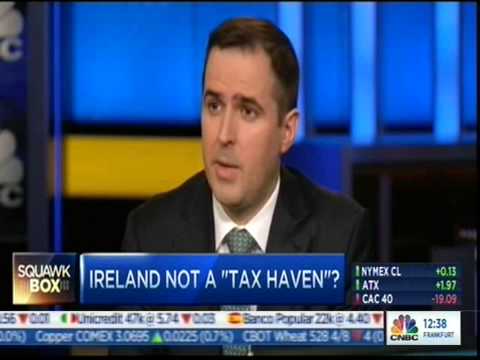 IDA Ireland CEO Martin Shanahan at CNBC Squawk Box: Investors See Green in Ireland