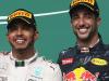 Ricciardo’s bizarre moment with Hamilton