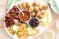 Chorizo, haloumi and potato platter