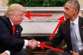 Trump and Obama body cues