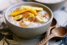 Banana coconut tapioca puddings (che...