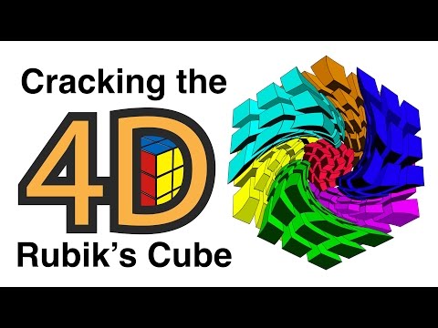 Cracking the 4D Rubik's Cube with simple 3D tricks