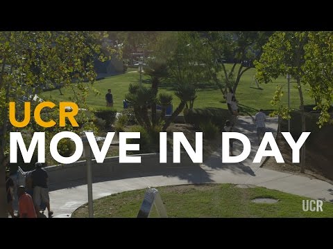 Move-In Day at UC Riverside