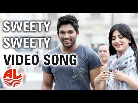 Race Gurram Songs | Sweety Sweety Video Song | Allu Arjun, Shruti hassan, S.S Thaman