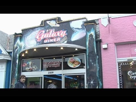 Carytown Richmond Virginia Destination Galaxy Diner Part 1