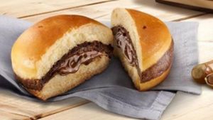 The "Sweety con Nutella" burger which will be available at Italian McDonalds restaurants