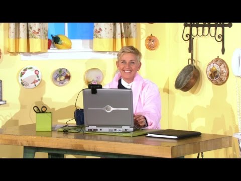 Ellen Works from Home