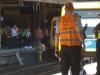 Woman under Flinders St train rescued