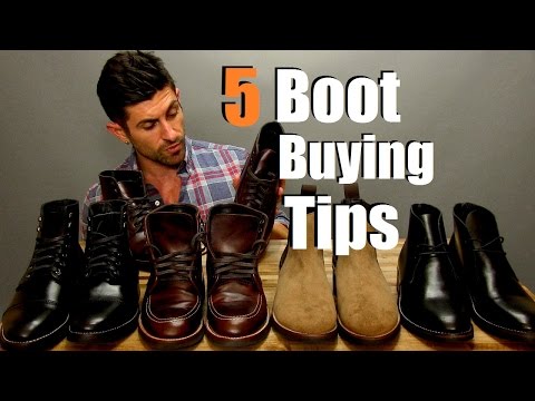 How To Buy Perfect Boots | 5 Boot Buying Tips | Boot Buying Guide