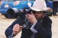 Tom Ford on the set of his romantic thriller Nocturnal Animals.
