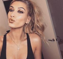Hailey Baldwin on date night beauty, coconut oil and mastering a bold lip
