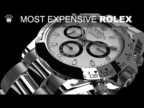 Top 10  Most Expensive Rolex Watches